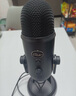 罗技（Logitech） Blue Yeti雪怪麦克风 电容麦克风 GX动圈麦克风 专业话筒K歌录音电脑手机游戏直播 Blue yeti【黑色】＋支架和防喷网 实拍图