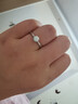 I Do 求婚钻戒 Destiny系列18K金六爪钻石戒指女情人节礼物 15号/18K金/18分/定制/改圈±2 实拍图