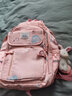 女孩书包小学生一二三四五六年级超轻便减负护脊6-12岁儿童双肩包 粉色--大号 实拍图