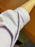 百图betu女装2024春夏新款衬衫法式翻领口袋设计时髦优雅衬衫2403T36 紫色 L 晒单实拍图