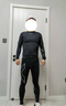 2XU Core系列梯度压缩长裤透气速干裤男运动健身力量训练跑步紧身裤 黑/银 M 实拍图