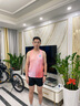 马孔多（macondo）跑步光速印花背心6代 吸湿速干轻量设计  户外马拉松训练运动上衣 男款（落日珊瑚） XL 实拍图