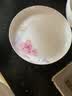 华光 陶瓷 面碗汤碗碟盘筷勺 高档骨瓷餐具家用 结婚瓷器 花好月圆 8英寸平盘【单只】 实拍图