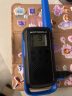 摩托罗拉（Motorola）T62公众对讲机 频率加密防窜频 野营休闲 建筑工地  USB充电免执照手台【单只装】蓝色 实拍图