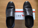 红蜻蜓商务休闲皮鞋经典款男士舒适套脚男士皮鞋爸爸鞋WTD71761AJ 棕色 41 实拍图