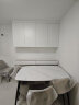 芝华仕线下同款岩板餐桌现代简约饭桌方桌子PT080白1.4m一桌四椅 实拍图
