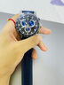 天梭（TISSOT）【官方授权店】 瑞士手表 新款速敢系列黑武士计时码运动防水男表 蓝盘织带T125.617.17.051.03 实拍图