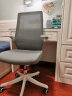西昊M76人体工学椅电脑椅 办公椅学生学习椅书桌椅会议椅子电竞椅座椅 M76灰网（高背款） 实拍图