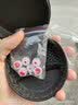 JZEPHF 耳机套入耳式耳机硅胶套塞套耳塞适用于三星小米索尼vivo华为漫步者魅族耳套配件蓝牙通用耳帽 白透红 小号3对 实拍图