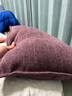 德升（DERCHINS）乳胶碎料抱枕 靠枕 沙发大靠垫抱枕靠背垫布艺家居抱枕 竹炭抱枕东仓 40cm*40cm 实拍图