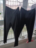 罗蒙（ROMON）商务休闲裤男秋冬季加绒厚款男士宽松直筒长裤子爸爸装大码男裤 【黑色厚+藏青厚】 30 【建议2尺3腰围】 实拍图