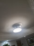 唯色风扇灯餐厅吊扇灯隐形电扇吊灯客厅餐厅卧室一体现代简约吊顶灯具 白色48寸-蓝牙音响 实拍图