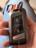 绅创大众钥匙套帕萨特速腾迈腾朗逸新锐plus途观L探岳宝来polo车扣壳 帕萨特/迈腾/CC/蔚揽【G款】棕扣 请核对款式下单 实拍图