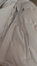 云自闲美式潮牌PU皮棉服男外套男冬季加厚棉衣宽松羽面包绒服男士棉袄 白色2311 L（推荐体重110-130斤） 实拍图