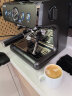 Barsetto/百胜图二代S咖啡机双加热商用半自动家用意式奶泡研磨一体机 石墨黑 晒单实拍图
