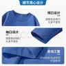 真维斯宇航员系列男童长袖t恤儿童春季上衣大童纯棉春装男孩春款童装 牛仔蓝 撞色太空-黑 漂浮宇航 140 实拍图
