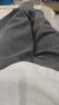 顶峰保罗（Dingfengbaoluo）美式水洗牛仔裤直筒春夏潮牌大码宽松阔腿裤子男661黑色L 晒单实拍图