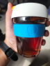 KEEPCUP澳洲进口咖啡杯拼色彩环钢化玻璃隔热水杯荷包蛋340ml 实拍图
