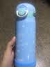 膳魔师（THERMOS）保冷保温杯不锈钢水杯薄荷蓝400ml浮雕款子男女学生礼物JNR-401 实拍图