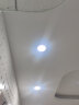 雷士照明led筒灯家用商用办公室商场嵌入式桶灯天花灯开孔12公分4寸5寸6寸 9W -漆白-正白光-开孔12-13cm 晒单实拍图