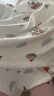 十月结晶婴儿襁褓巾夏季薄款产房包单新生婴儿包被纯棉抱被 云端小兔 实拍图