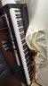 雅马哈（YAMAHA）电钢琴P125a黑色88键重锤成人儿童数码钢琴 125aB主机+木架+三踏 实拍图