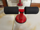 杜威克 仰卧起坐辅助器材吸盘式卷腹器家用健身器材男女腹肌训练 单杆 红黑色 实拍图