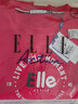 ELLE ACTIVE经典百搭字母印花圆领卫衣装秋季百搭基础独特logo运动休闲套头衫 红色 L 实拍图