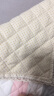 锦色华年简爱加厚棉布沙发垫绗缝沙发垫套四季布艺沙发坐垫子简约可定制 粉灰条绗缝 90*180cm座面垫 实拍图