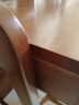 奈高（NAIGAO）双人学习桌中小学生书架可升降学习书桌实木桌柜一体1.6米含2椅 晒单实拍图