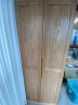 原始原素 实木衣柜 家用卧室大衣柜简约小户型组合衣橱 0.8米两门 JD1113 晒单实拍图