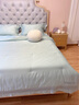 180支进口兰精天丝夏凉被四件套双面冰丝空调被可水洗凉感薄被子4 180支丝柔-天空蓝 200x230cm（夏被+枕套+床单） 实拍图