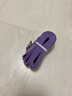 伊登艾扬格瑜伽伸展带无弹力瑜伽带瑜伽绳绑带专业拉力带拉伸带 紫色 1.8米【方形扣加厚】 实拍图