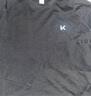 Keep长袖T恤男子速干训练运动休闲Coolmax修身上衣吸湿透气防汗10668 黑花灰 XL 实拍图