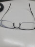 Gameking近视眼镜男女防蓝光眼镜防辐射配镜半框眼镜架钛GK009 配1.61黑色 实拍图