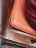 知梦人茶椅坐垫红木椅子垫夏季座椅垫记忆棉新中式沙发四季通用垫子纯色 朱砂红 40*45cm 实拍图