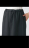 无印良品 MUJI 女式 亚麻 直筒裙 BEK36A2S 深灰色 XS-S 实拍图