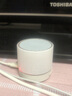 品怡 无线蓝牙手机音箱 便携运动插卡U盘音响播放器 迷你酷炫彩发光小音箱 白色 实拍图