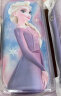 迪士尼(Disney)小学生文具盒 3D立体大容量笔袋 女孩清新少女心耐用笔盒 冰雪奇缘2系列 紫色DF5488-C 实拍图
