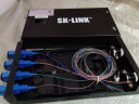 SK-LINK 桌面式光纤终端盒 4口4芯千兆多模SC满配尾纤法兰盘 光缆熔接盒 光纤续接盘 配线架SK-GXH4MM-SC 实拍图