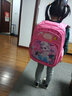 京窈冰雪奇缘女童书包小学生女生儿童书包幼儿园女孩5岁一年级1-3-4-6 小号粉色 (适合1-3年级) 实拍图