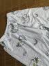 小素材儿童睡衣夏季薄款宝宝衣服套装竹纤维空调服春秋家居服男童女童 幸运小马套头蓝 120 实拍图