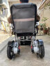 康倍星电动轮椅车老人折叠轻便小型残疾瘫痪代步车智能全自动折叠可躺式轮椅可载双人 手动折叠+手机遥控+12A锂电+无刷电机 实拍图