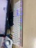前行者GX30Z真机械手感游戏键盘鼠标套装有线静音薄膜键鼠台式电脑网吧笔记本办公背光USB外接外设 金属银白色冰蓝光键盘 实拍图