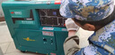 CIAA德国 柴油发电机组大功率小型家用220v低噪音发电机组380v三相 10千瓦(单缸低噪款)电启动 220V 单电压 实拍图