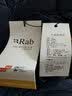 Rab 【断货王】electron pro男款800篷欧洲鹅绒羽绒服连帽保暖透气 玛雅蓝PRO 秋冬重磅新品QDB-81 L 实拍图