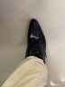 诺斯.马丁男士高档皮鞋男商务时尚款头层牛皮布洛克雕花手工鞋 黑色 43 晒单实拍图