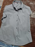 JEEP SPIRIT吉普衬衫男长袖春秋男士百搭上衣服装长袖衬衫外穿工装韩版衬衣潮 浅灰色1916 2XL 实拍图