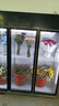 煦雪 鲜花保鲜柜花店冷藏风冷无霜立式花艺花柜鲜花店商用节能高端展示柜冰箱冰柜 三门黑色花保鲜柜 实拍图