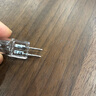 【10支装】 香薰灯灯泡 两针插脚小灯泡吊灯台灯G5.3 220v 20W 35W卤素灯珠 金特锐 G5.3 粗脚220V 35W暖黄【10只装】 实拍图
